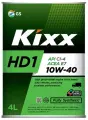 Моторное масло KIXX HD1 10W40, синтетическое, 4 л L206144TE1