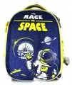 Schoolformat Рюкзак школьный для мальчиков Race to space, Ergonomic+, жесткокаркасный, 38х30х18 см, двухсекционный