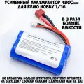 Аккумулятор 7.4V 4800mAh Li-Ion для радиоуправляемых моделей