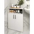 Шкаф в ванную VITAMIN, напольный, распашные дверцы, ЛДСП. Цвет Белый 60х82х30