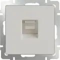 Розетка Werkel W1181003, RJ-45, для интернета, слоновая кость
