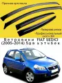 Ветровики, Дефлекторы окон FIAT SEDICI (2005-2014) 5дв хэтчбек / Ветровик стекол / Накладка на двери Фиат Седиси