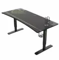 Стол для компьютера Eureka (для геймеров) с регулировкой по высоте IM63, Black