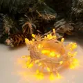 Гирлянда Luazon Lighting Нить, 5 м, LED-50-220V, 8 режимов, нить прозрачная, свечение желтое (3556760)