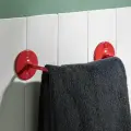 Держатель для полотенец настенный 28 см Trud Moroshka цвет Красный