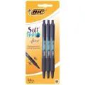 BIC Набор шариковых ручек Soft Feel Clic, 0.8 мм (893221), 893221, 3 шт.