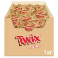 Конфеты Twix Minis, 1 кг, картонная коробка