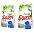 Стиральный порошок Sorti, автомат, Color, Цветущий лен, 2400 г, 2 шт