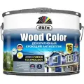 Кроющий антисептик Dufa Wood Color темный шоколад 9 л