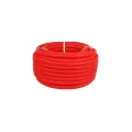 Smart Install Труба гофрированная ?25 (21,3-25) цвет красный, бухта 50м SI-GPER-25RED50-R