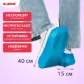 Упаковка 8 шт. Бахилы комплект 100 шт. (50 пар), прочные, текстурированные, размер 40x15 см, 35 мкм, 4 г, LAIMA EXPERT, 631409