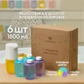 Xiaomi Дозатор сенсорный/ Simpleway для жидкого мыла с 6 сменными блоками (с ароматами лаванды, розовых цветов, полевых цветов)