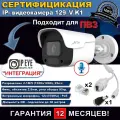 IP- видеокамера 129_V. K1 с разъемами, уличная