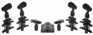 Beyerdynamic TG Drum Set PRO M ККомплект для озвучивания барабанов Состав: 1x TG D71 4x TG D35 2x TG I53 Микрофонные держатели и сумка в комплекте Bey