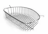 Корзина для сушки Oulin OL-117, нержавеющая сталь, 19х32х9 см, серебристый