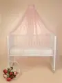 Балдахин для детской кроватки из фатина