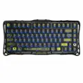 Механическая клавиатура Gravastar K1 Lite, 79 кнопок, RGB-подсветка, беспроводная，Исследуйте черный цвет