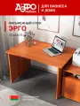 Стол письменный, компьютерный Эрго ТМ дэфо 120x80x76, прямой, вишня