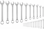 Top Tools Ключи комбинированные, 6-32 мм, набор 25 шт. 35D370