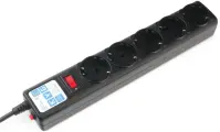 Сетевой фильтр PowerCube SPG5-C5, 5м, черный