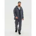 Костюм тактический мужской демисезонный на флисе Huntsman Никс Люкс, ткань Alova Windblock, цвет серый (р.52-54/182-188)
