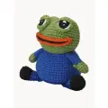 Набор для вязания лягушонка Пепе crochet.internet