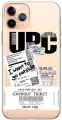 Силиконовый чехол на Apple iPhone 11 Pro / Эпл Айфон 11 Про с рисунком UPC