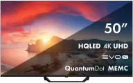Телевизор 50 HAIER Смарт ТВ S2 Pro QLED 4K Ultra HD, смарт ТВ, Android TV 11, HDR10, Wi-Fi, Bluetooth, Черный