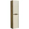 Шкаф-колонна AQUATON Оливия 1A254603OLVG0 1600х400х250 подвесной, универсальный беж./дуб веллинтон