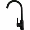 Смеситель для кухни РМС SUS124BLK-017F Нержавеющая сталь Черный, высокий излив