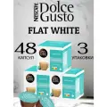 Кофе в капсулах Nescafe Dolce Gusto Flat White, 48 капсул, 3 упаковки