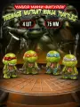 Набор мини фигурок Teenage Mutant Ninja Turtles 4 шт 75 мм