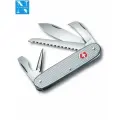 Нож перочинный VICTORINOX Swiss Army 7 Alox 0.8150.26, 93 мм, 9 функций, серебристый