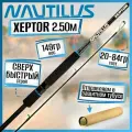 Спиннинг для рыбалки Nautilus XEPTOR XPRS-822HH 2.50м 20-84гр