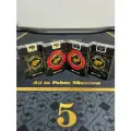Карты игральные пластиковые All in Poker Moscow - 1+1 Красная/Черная модель 1 и 1+1 Красная/Черная модель 2
