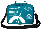 Аптечка первой помощи работникам, ФЭСТ ГОСТ, нового образца, для офиса, дома, работы, мягкий футляр