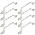 Ручка-скоба ноэз РС80-Вт-SL белая (комплект 8 штук)