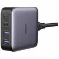 Сетевое зарядное устройство Ugreen Nexode CD327-90747 65Вт, GaN 2xUSB-C + 2xUSB-A