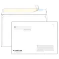 Конверт белый С4 (229*324 мм), стрип-лента, кому-куда - 250 шт.