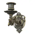 Подсвечник Alberti Livio Антик, настенный, Италия, металл, 13х7х16,5см бронза