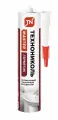 Герметик технониколь санитарный силиконовый бесцветный 280мл 12шт/уп.