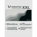 Игровой коврик VOROTEX XXL, 90х40 см, 4 мм, белый/серый/чёрный