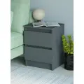 Тумба прикроватная графит Мальта