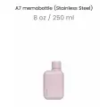 Бутылка из нержавеющей стали Memobottle A7, розовый