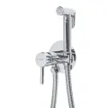 Смеситель встраиваемый с гигиеническим душем Hansberge H3099 Хром