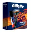 Мужской набор Gillette бритва Fusion и классическая пена для бритья, 50 мл
