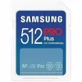 Карта памяти Samsung PRO PLUS SD, V30, 180 МБ/с, водонепроницаемая, с защитой от магнитного поля, ударопрочная, 512 ГБ,