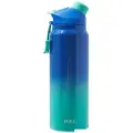 Фляга-термос Miku 950 мл (голубой/бирюзовый), до 12 ч, колба: сталь, корпус: сталь