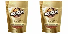 Жокей Кофе растворимый Gold, 150 гр, 2 шт