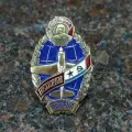 Знак нагрудный Ветеран евваул (Ейское высшее военное авиационное училище лётчиков)